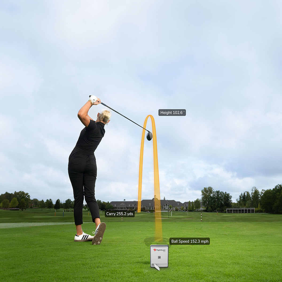 FlightScope Mevo ゴルフスイング解析機器 フライトスコープ Mevo+ ミーボプラス 2024年最新版 ゴルフ用