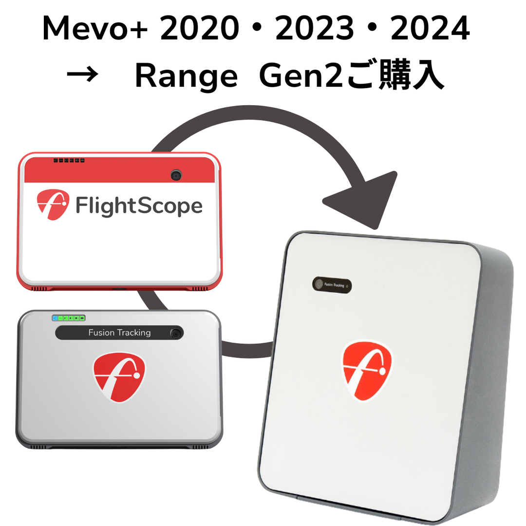 【下取り割】FlightScope Range Gen2 下取り購入 Mevo+をお持ちの方限定 Trade In